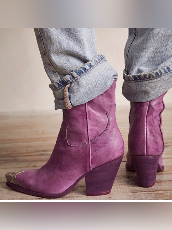 Free People Shoes - Free People Brayden Western Boot | Orchid | 6.5/36.5